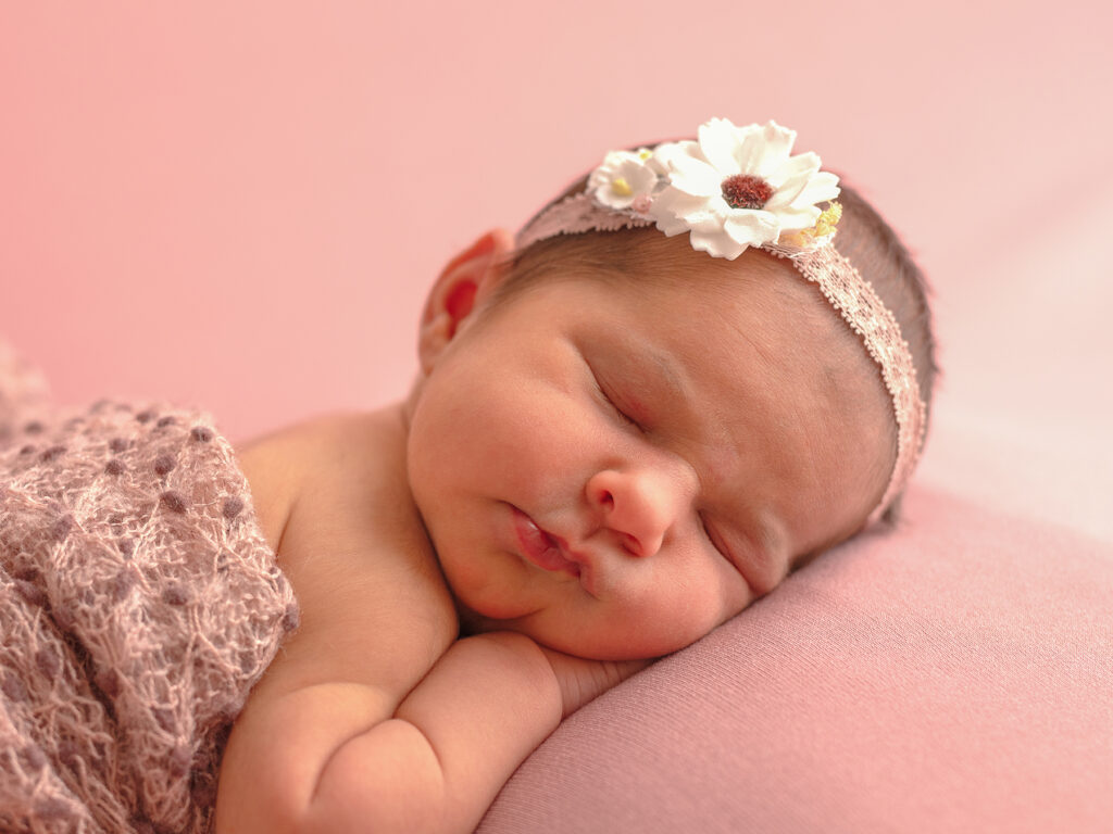 recién nacido dieadema flor detalle cara foto newborn